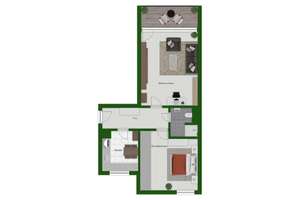 Attraktive 2-Zimmer-Wohnung mit Balkon - hochwertig ausgestattet & vollständig möbliert – Die vollständige Adresse der Immobilie erhältst du vom Anbieter., 85055 Nordost, Ingolstadt – Vorschaubild 13