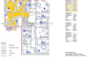 ***3- Raumwohnung mit Balkon, im Dachgeschoß*** – Lessingplatz 4, 9130 Sonnenberg, Chemnitz – Vorschaubild 8
