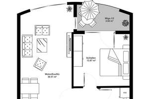 moderne, neuwertige 2-Zi.-Wohnung mit Wintergarten * 58 m² * Baujahr 2020 – Welfenstr. 4, 81541 Obere Au, München – Vorschaubild 19