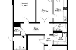 Prinz-Ludwigs-Höhe – Bestlage – Charmante 4-Zimmer-Wohnung – jetzt im Bieterverfahren! – Die vollständige Adresse der Immobilie erhältst du vom Anbieter., 81479 Thalkirchen, München – Vorschaubild 13
