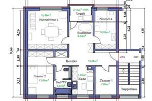 Viel Platz in Oberrad: 4,5-Zimmer-Wohnung mit Balkon – 60599 Oberrad, Frankfurt am Main – Vorschaubild 22