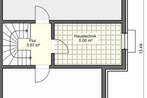 NEUBAU DHH mit 533qm Grundstück, Massivbau. Ruhige, charmante Villengegend Gartenstadt-Trudering – München – Vorschaubild 6