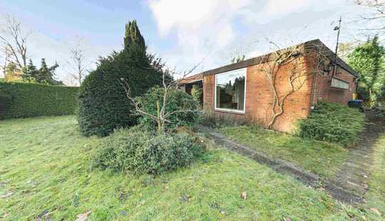 Bild von Wohnen auf einer Ebene! Endreihenbungalow mit tollem Grundstück