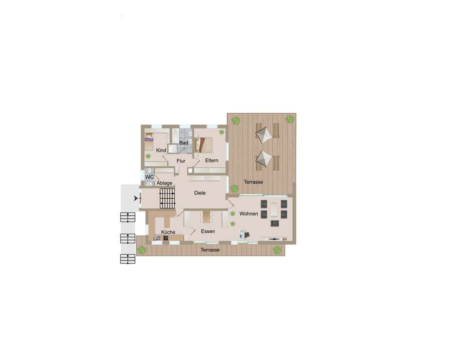 Grundriss Erdgeschoss