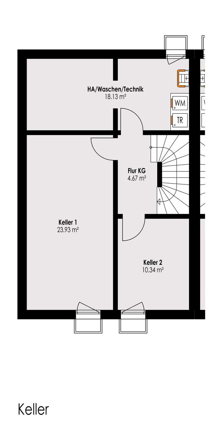 Grundriss Kellergeschoss