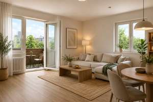Bezugsfrei am Leopoldplatz – 2 Zimmer mit Balkon und Südwest-Ausrichtung