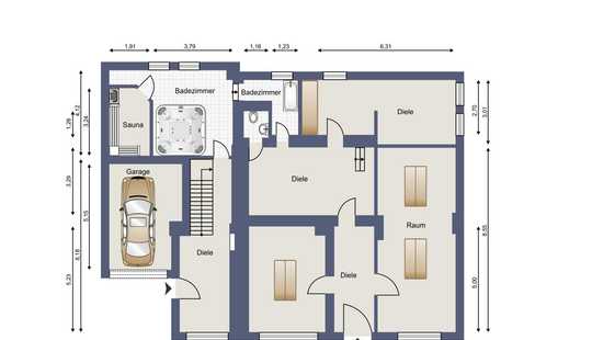 Bild von Ein sehr schönes Einfamilienhaus mit Anliegerwohnung