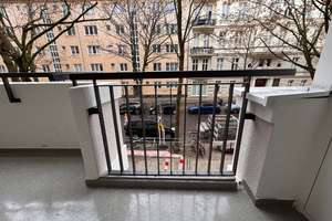 Charlottenburg: Eislebener Str: VERMIETETE 1-Zi-Whg, 40m² - 2.OG + SÜD-Balkon - kündbar in 9 Monaten