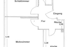 Vermietete 2-Zimmer-Wohnung in grüner Lage von Berlin-Lichtenrade – attraktive Kapitalanlage – Barnetstraße 31C, 12305 Lichtenrade, Berlin – Vorschaubild 7