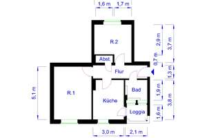 Gemütliche Wohnung in der Beimssiedlung – Perfekt für Singles und Paare – Harbker Str. 12, 39110 Stadtfeld West, Magdeburg – Vorschaubild 4