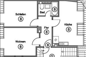 Gepflegte 2-Zimmer-Wohnung im 3. OG in Karlsruhe – Stephanienstr. 84, 76133 Innenstadt-West, Karlsruhe – Vorschaubild 3