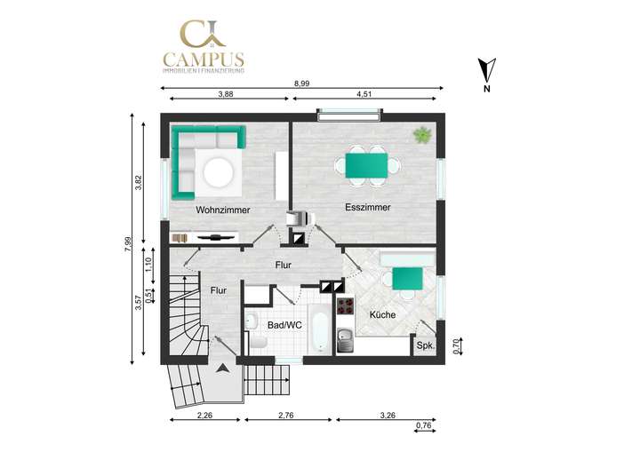 Grundriss EG 