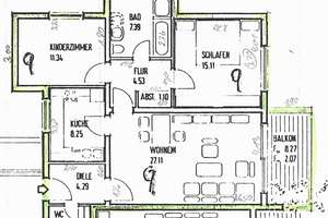 Helle 3,5-Zimmer Wohnung mit großem Balkon im 2. OG in Essen