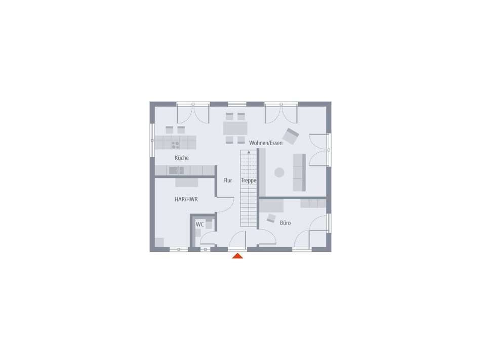 Grundriss Erdgeschoss