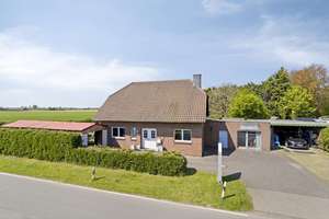 Hochwertiges Einfamilienhaus mit Büro, Gewerberaum, Garage & Carport in Xanten – Die vollständige Adresse der Immobilie erhältst du vom Anbieter., 46509 Xanten – Vorschaubild 1