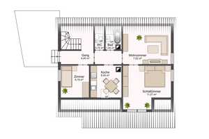 Zweifamilienhaus mit traumhafter Aussicht – Main-Tauber-Kreis – Vorschaubild 19