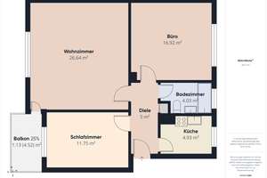 Wohnkomfort in Brunswik: Balkon, Stellplatz und moderne Fernwärme – Die vollständige Adresse der Immobilie erhältst du vom Anbieter., 24103 Damperhof, Kiel – Vorschaubild 14