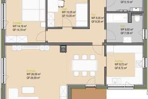 Neubau Einfamilienhaus mit 3 Zimmern in Waldsassen – Die vollständige Adresse der Immobilie erhältst du vom Anbieter., 95652 Waldsassen – Vorschaubild 2