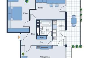 !! Beste Aussichten ! 3 Zimmer Dachterrassenwohnung mit Nord-Ost Ausrichtung !! – Die vollständige Adresse der Immobilie erhältst du vom Anbieter., 82110 Germering – Vorschaubild 19