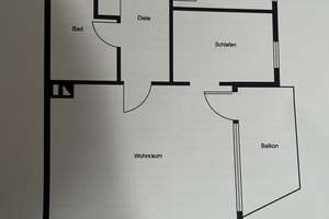 Lichtdurchflutete 1,5-Zimmer-Wohnung mit großem Balkon und neuer Einbauküche in Oberkasse – Oberkasseler Straße 61, 40545 Oberkassel, Düsseldorf – Vorschaubild 13