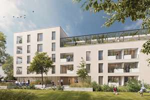 2  - Zimmer - Wohnung B 8 mit Loggia