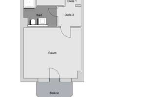 1,0-Zimmer-Wohnung in Hamburg Borgfelde – Klaus-Groth-Str. 70, 20535 Borgfelde, Hamburg – Vorschaubild 3
