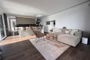 LUXUS Hausboot - 3 Etagen - 100m² Wohnen + 120 m² SONNENTERRASSE - Kamin, Kino, komplett individuell – Potsdam – Vorschaubild 80