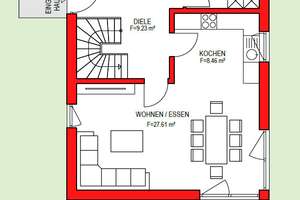 Neubau‑Einfamilienhaus in Ohmenhausen – schlüsselfertig, ruhige Lage mit Grünblick / Haus 2 – Die vollständige Adresse der Immobilie erhältst du vom Anbieter., 72770 Ohmenhausen, Reutlingen – Vorschaubild 5
