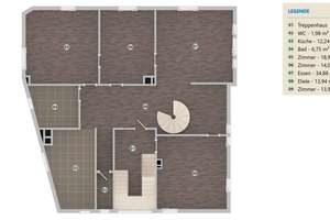 WG-taugliche 6-Zimmer-Wohnung in Stuttgart Bad Cannstatt – Die vollständige Adresse der Immobilie erhältst du vom Anbieter., 70372 Kurpark, Stuttgart – Vorschaubild 2