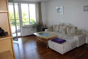 Helle und ruhige 2-Zimmer-Wohnung im 1. OG  mit Westbalkon, TG und Keller  - vermietet - von Privat – Boris-Blacher-Straße 14, 80939 Freimann, München – Vorschaubild 2