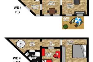 Charmante Maisonettewohnung im idyllischen Buckau inkl. 3 Zimmern+Gäste-WC+Terrasse+Balkon+Duschbad – Gnadauer Str. 3, 39104 Magdeburg – Vorschaubild 29