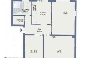 Rüttenscheider Stern! Sonnige 3 Zimmer Wohnung mit Balkon und Loggia - frisch renoviert - – Die vollständige Adresse der Immobilie erhältst du vom Anbieter., 45130 Rüttenscheid, Essen – Vorschaubild 20