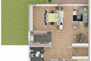 Exklusives Wohngefühl: Neuwertige Erdgeschosswohnung in Hochparterre-Lage in Karlsruhe-Durlach – Die vollständige Adresse der Immobilie erhältst du vom Anbieter., 76227 Durlach, Karlsruhe – Vorschaubild 9