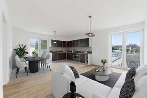 Kernsanierte 4-Zimmer Wohnung mit Balkon und Stellplatz in begehrter Lage von Bonn-Rüngsdorf – Seufertstraße 25l, 53173 Rüngsdorf, Bonn – Vorschaubild 2