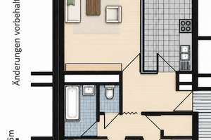 Großzügig wohnen über den Baumwipfeln – Balkon, Einbauküche & Aufzug – 70599 Asemwald, Stuttgart – Vorschaubild 11