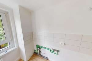 3-Raum-Wohnung mit Balkon mit Blick ins Grüne