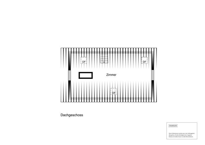 Grundriss Dachgeschoss