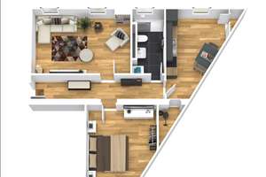 Moderne 2-Raum-Wohnung mit EBK in kernsaniertem Haus – ruhig & zentrumsnah – Die vollständige Adresse der Immobilie erhältst du vom Anbieter., 39112 Sudenburg, Magdeburg – Vorschaubild 6