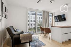 Exklusives 45m2-Appartement voll möbliert MAXVORSTADT – Petra-Kelly-Straße 15, 80797 Schwere-Reiter-Straße, München – Vorschaubild 3