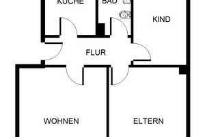 3-Zimmer-Wohnung in Gelsenkirchen Hassel – Eppmannsweg 74, 45896 Hassel, Gelsenkirchen – Vorschaubild 6