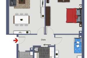 3-Zimmerwohnung in ruhiger & sonniger Wohnlage von Quettingen! – Die vollständige Adresse der Immobilie erhältst du vom Anbieter., 51381 Quettingen, Leverkusen – Vorschaubild 8