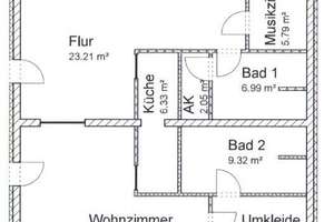 6-Zimmerwohnung in Zentrumslage, für Eigennutzer geeignet – Die vollständige Adresse der Immobilie erhältst du vom Anbieter., 4107 Zentrum-Süd, Leipzig – Vorschaubild 21