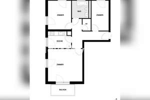 Tauschwohnung: Saga Tauschwohnung - Schöne 3 Zimmer Wohnung