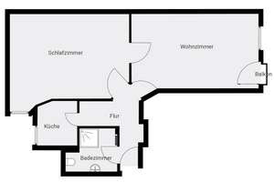 Gepflegte 2-Zimmer-Wohnung I Sofort verfügbar I WG-geeignet – Eichborndamm 32, 13403 Reinickendorf (Ortsteil), Berlin – Vorschaubild 11