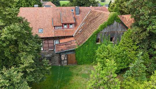 Bild von Charmantes Fachwerkhaus mit viel Platz, schönem Garten und großem Carport - 2 Wohneinheiten