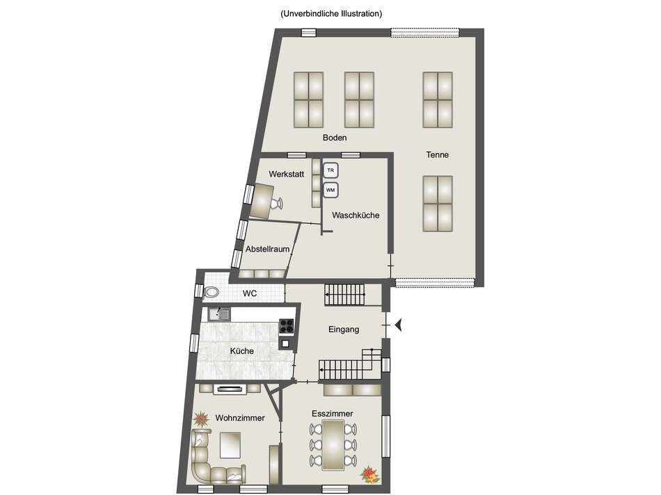 Grundriss Erdgeschoss