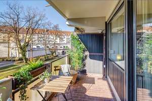 Möbliert: Schöne Wohnung zum Wohlfühlen mit Balkon  – Die vollständige Adresse der Immobilie erhältst du vom Anbieter., 80637 Dom Pedro, München – Vorschaubild 12