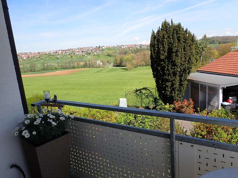 Balkon mit Ausblick