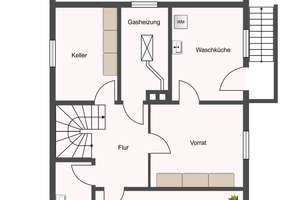 Energieeffizienzklasse C: Zum Einzug bereit ist dieses kindergerechte Einfamilienhaus... – Die vollständige Adresse der Immobilie erhältst du vom Anbieter., 32602 Vlotho – Vorschaubild 2