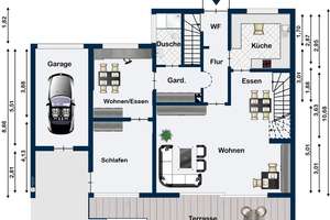 Einfamilienhaus mit Einliegerwohnung in bevorzugter Wohnlage – Die vollständige Adresse der Immobilie erhältst du vom Anbieter., 95482 Gefrees – Vorschaubild 13